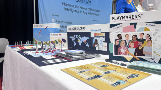 Displaying Playmakers® (right) and Bridgebuilders® (left)